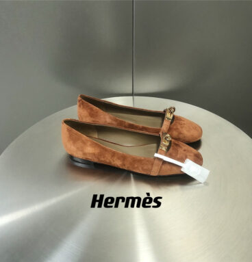 Hermès ballet flats replica shoes