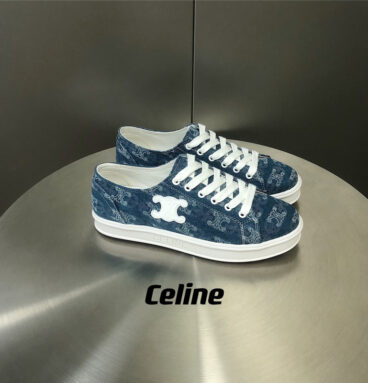 celine lace up canvas sneakers best replica shoes website
