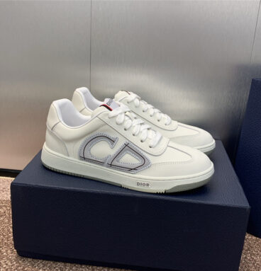 dior casual lace up white shoes margiela replica shoes