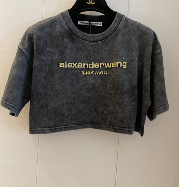 alexander wang new short sleeve replica designer clothes