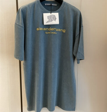 alexander wang distressed short-sleeved replica d&g clothing