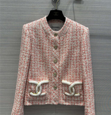 chanel colorful gauze plaid woven soft tweed jacket replica clothing
