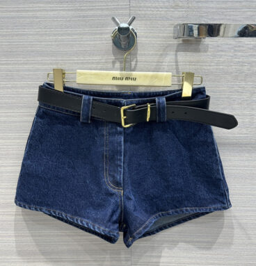 miumiu ultra short mini denim shorts replica d&g clothing