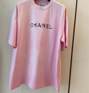 chanel loose fit short sleeve replica designer clothes