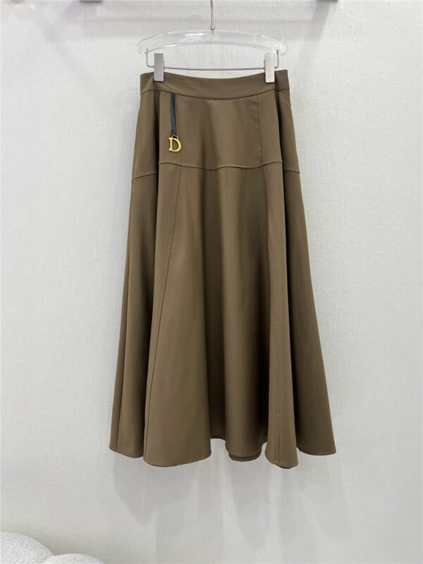 dior high waist umbrella skirt cheap designer replica clothes