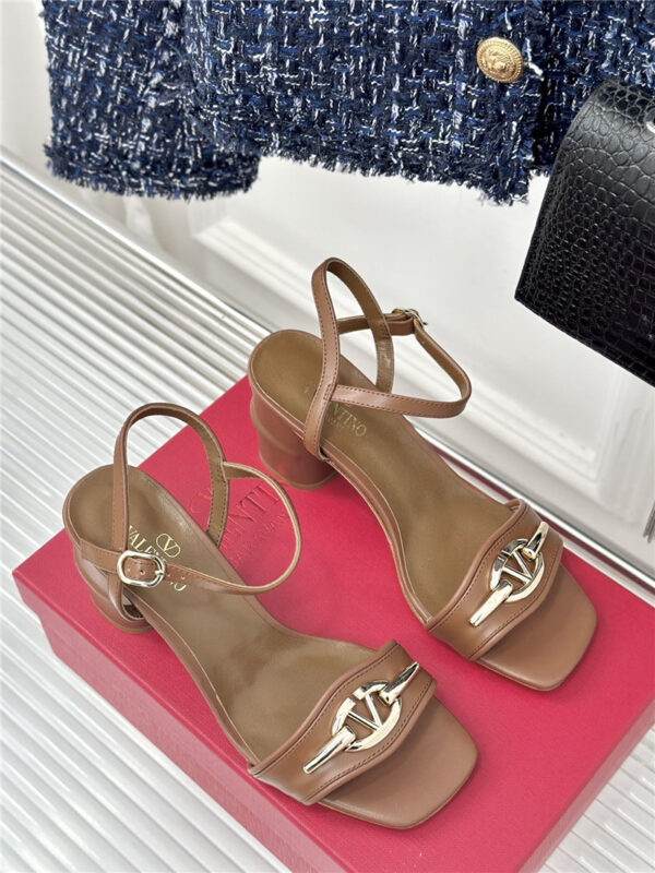 valentino thick heel sandals maison margiela replica shoes