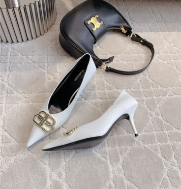 Balenciaga rhinestone high heels best replica shoes website