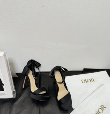 dior bow platform high heels margiela replica shoes