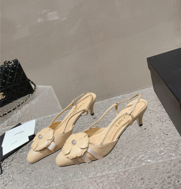 chanel small square toe high heels margiela replica shoes