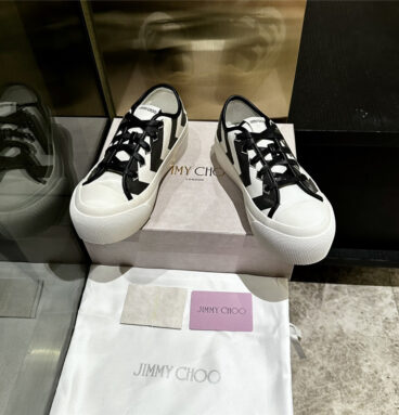 Jimmy Choo casual white shoes margiela replica shoes