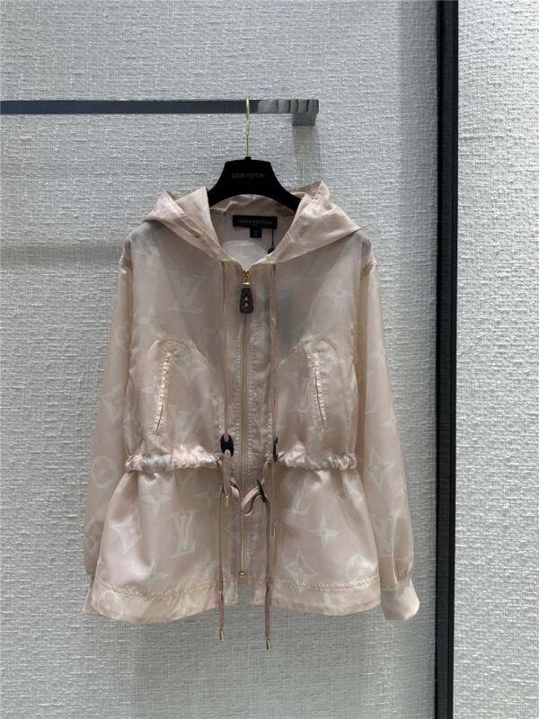 louis vuitton LV hooded sun protection jacket replica clothing