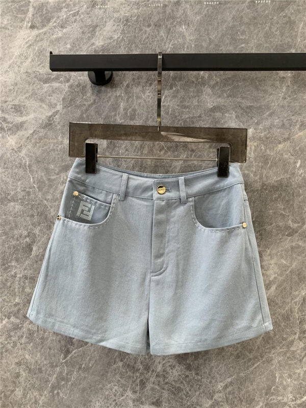 fendi denim shorts replica designer clothing websites