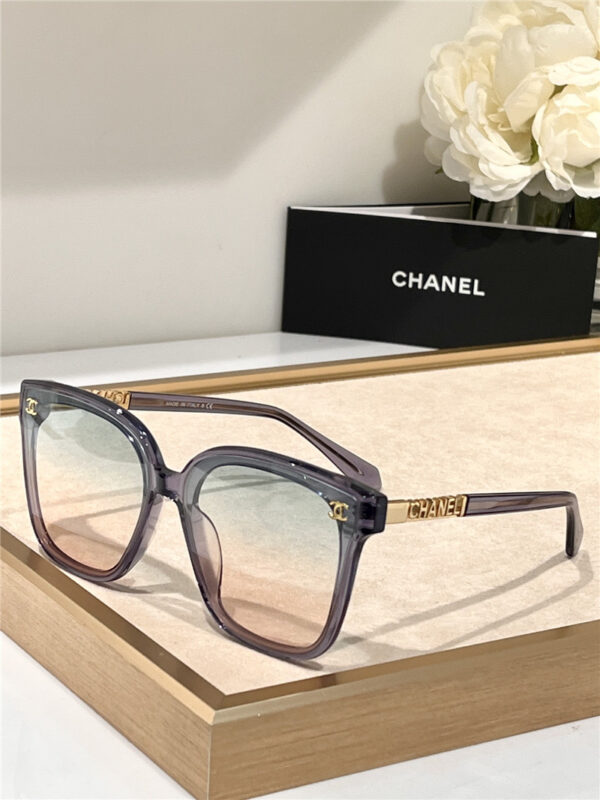 chanel letter square sunglasses