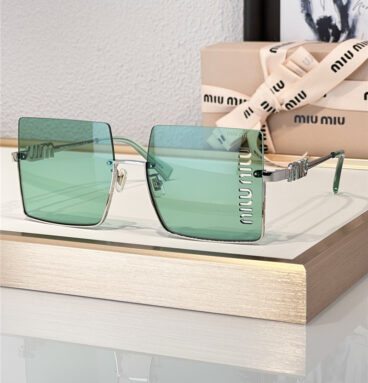 miumiu oversized square sunglasses