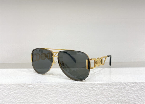 versace new edusa Biggie aviator sunglasses