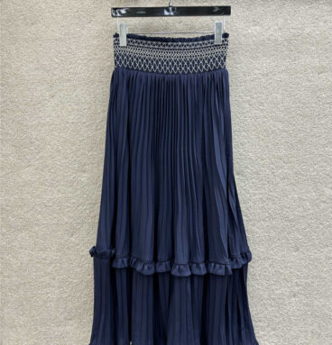louis vuitton LV nautical vacation series long skirt replica clothing