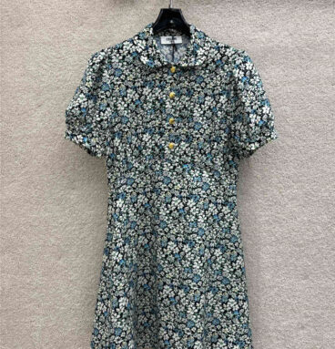 celine daisy floral print dress replica d&g clothing