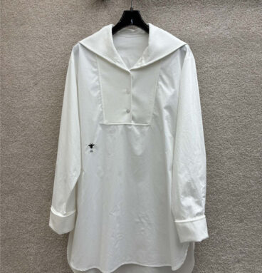 dior age-reducing shawl lapel shirt dress replica designer clothes