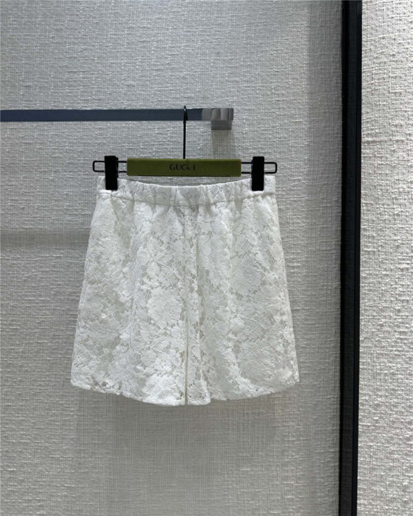 gucci lace casual shorts replica designer clothes