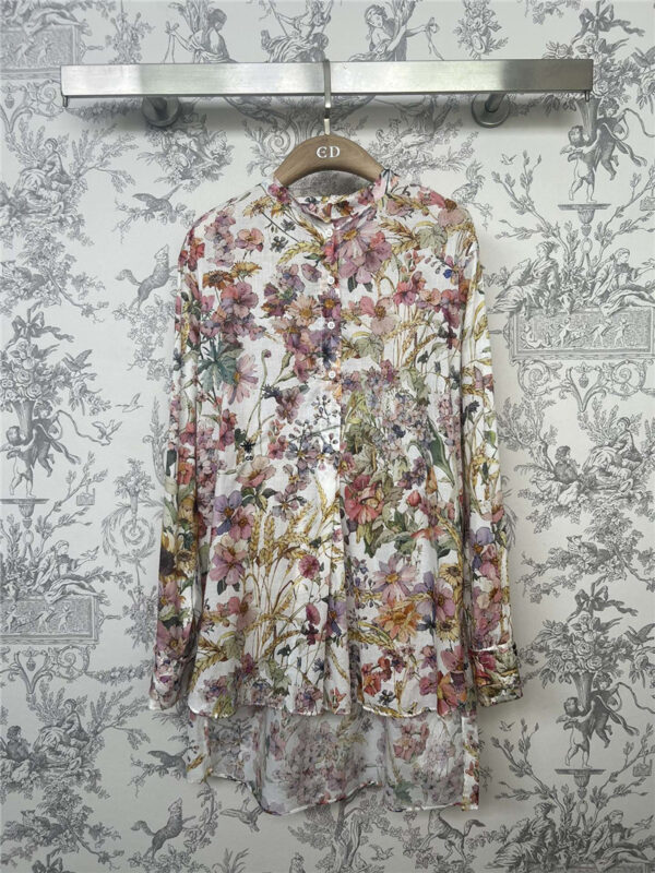 dior new floral shirt replica clothing sites