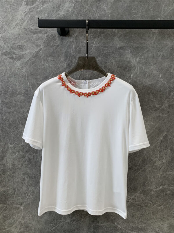 valentino round neck short sleeve t-shirt replica clothing sites