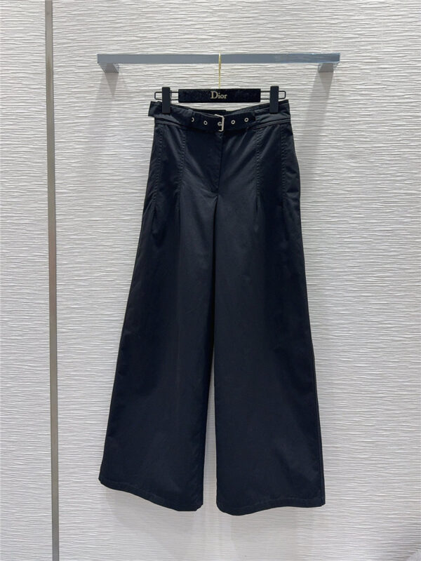dior versatile wide leg pants replica d&g clothing