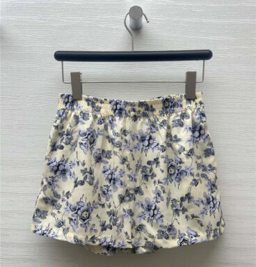 prada resort style floral shorts replica d&g clothing