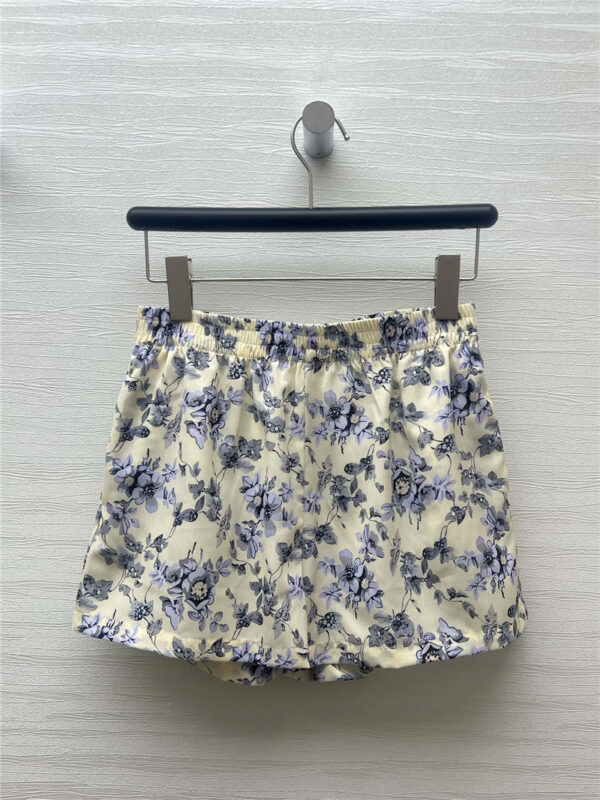 prada resort style floral shorts replica d&g clothing