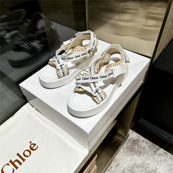 Chloé cross roman sandals maison margiela replica shoes