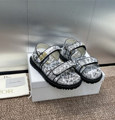 dior velcro thick sole casual women's shoes replica designer shoes