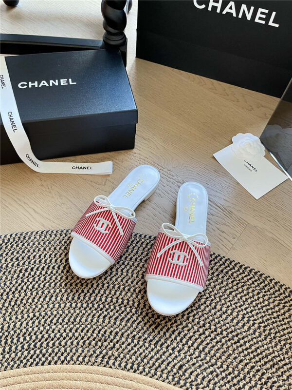 chanel bow slippers best shoes replica website