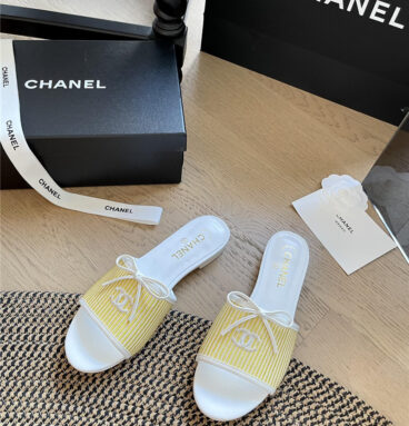 chanel bow slippers best shoes replica website