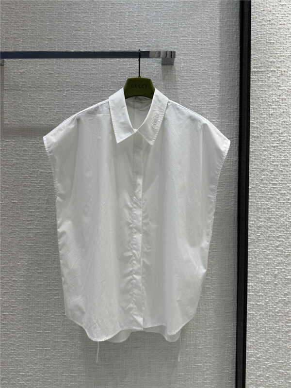 gucci sleeveless silhouette shirt replica designer clothes