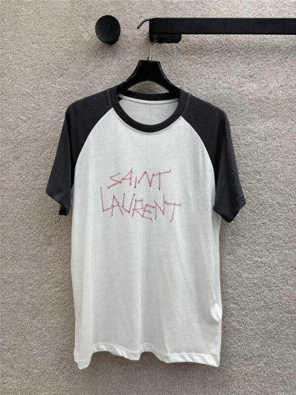 YSL tencel snowflake t-shirt replica clothing sites