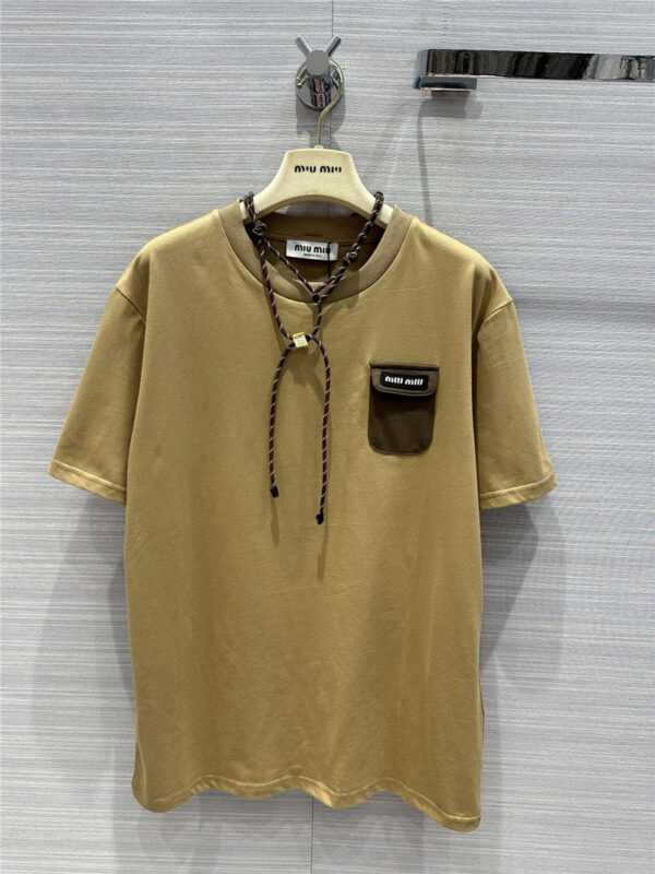 miumiu necklace design temperament T-shirt replica clothing