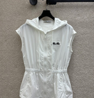 miumiu hooded waist vest shirt replica clothing sites