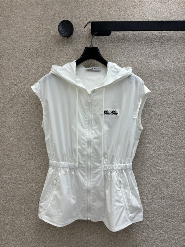 miumiu hooded waist vest shirt replica clothing sites