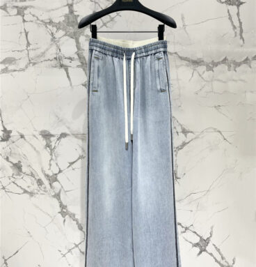valentino elastic waist tencel jeans replica d&g clothing