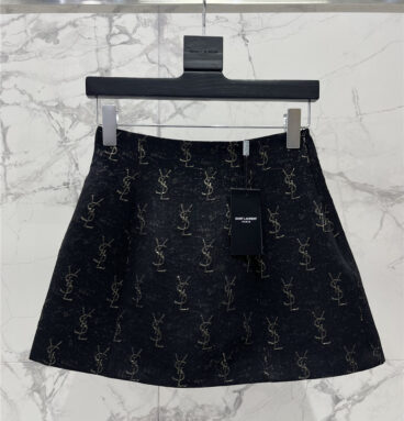 YSL new A-line skirt replica designer clothes