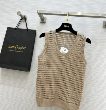 BC sleeveless knitted vest replica designer clothes