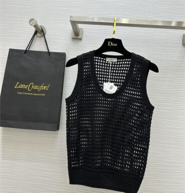 BC sleeveless knitted vest replica designer clothes