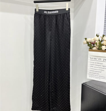jil sander cool texture casual pants replica d&g clothing