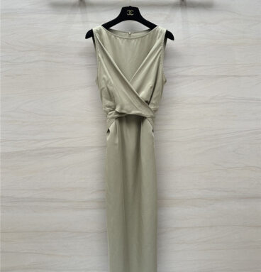BC waistcoat strap slit dress replica d&g clothing