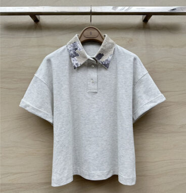 BC rope sequin collar polo T-shirt replica clothes