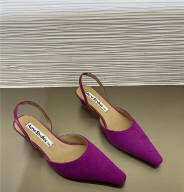 acne studios kitten heels replica designer shoes