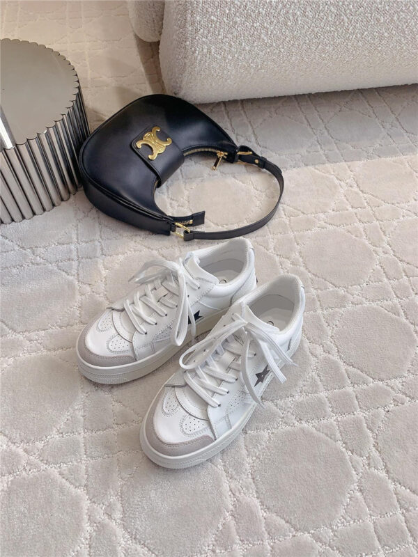 dior casual thick sole white shoes replica shoes
