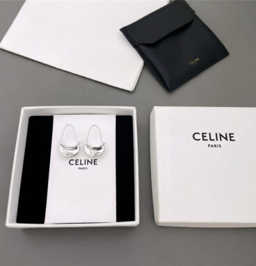 celine minimalist design earrings