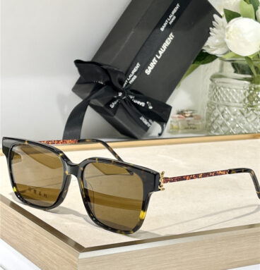 YSL minimalist square sunglasses