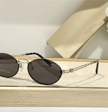 MaxMara metal frame sunglasses