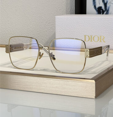 dior metal square sunglasses